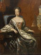 david von krafft Portrait der Hedvig Eleonora, Konigin von Schweden in ihr 70 jahr oil painting